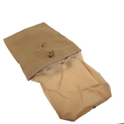 Rigid Military Rapid Dump Cartridge Pouch Collection Bag Tool Kit with Waterproof Nylon Coating(Yellowish Brown)