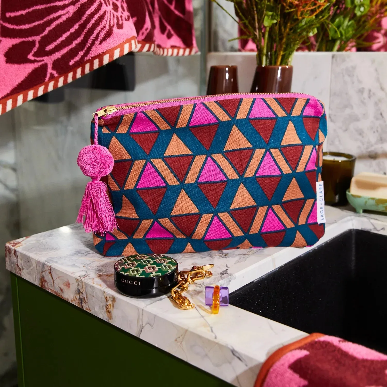 Sage & Clare - Pirro Cosmetic Bag