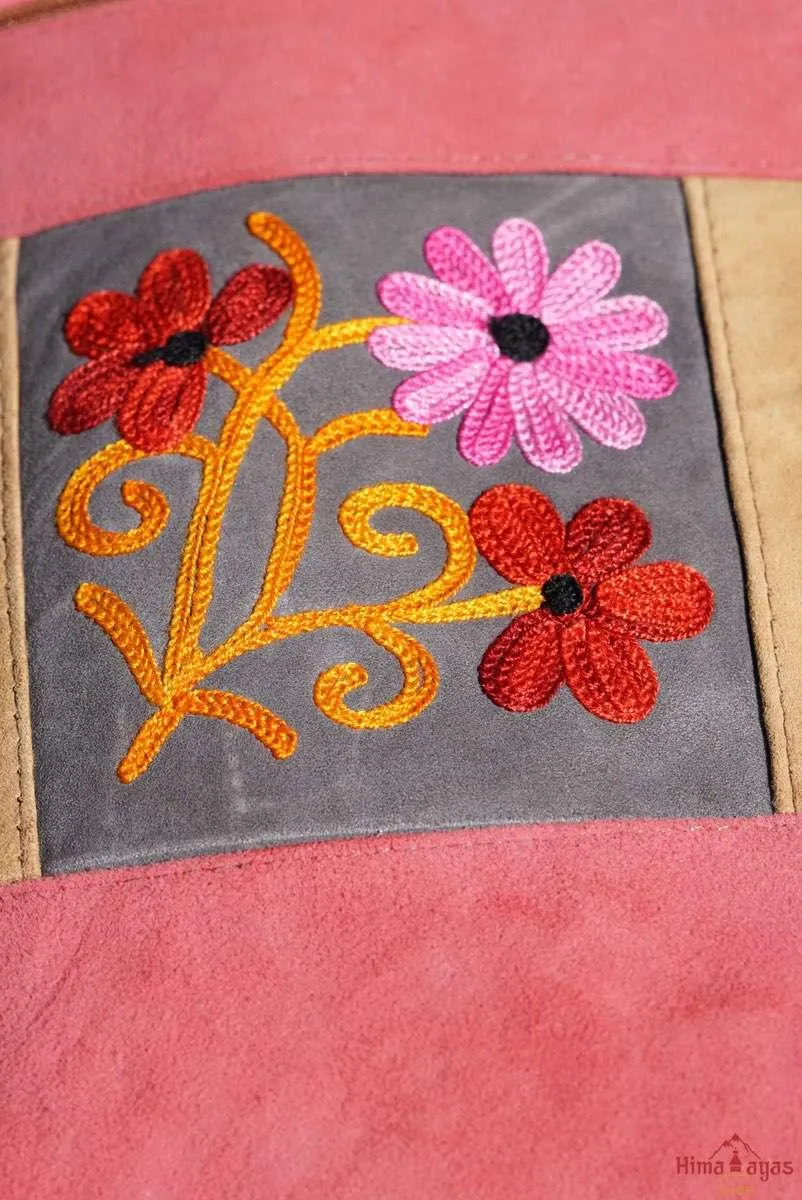 Side Bag with Flower