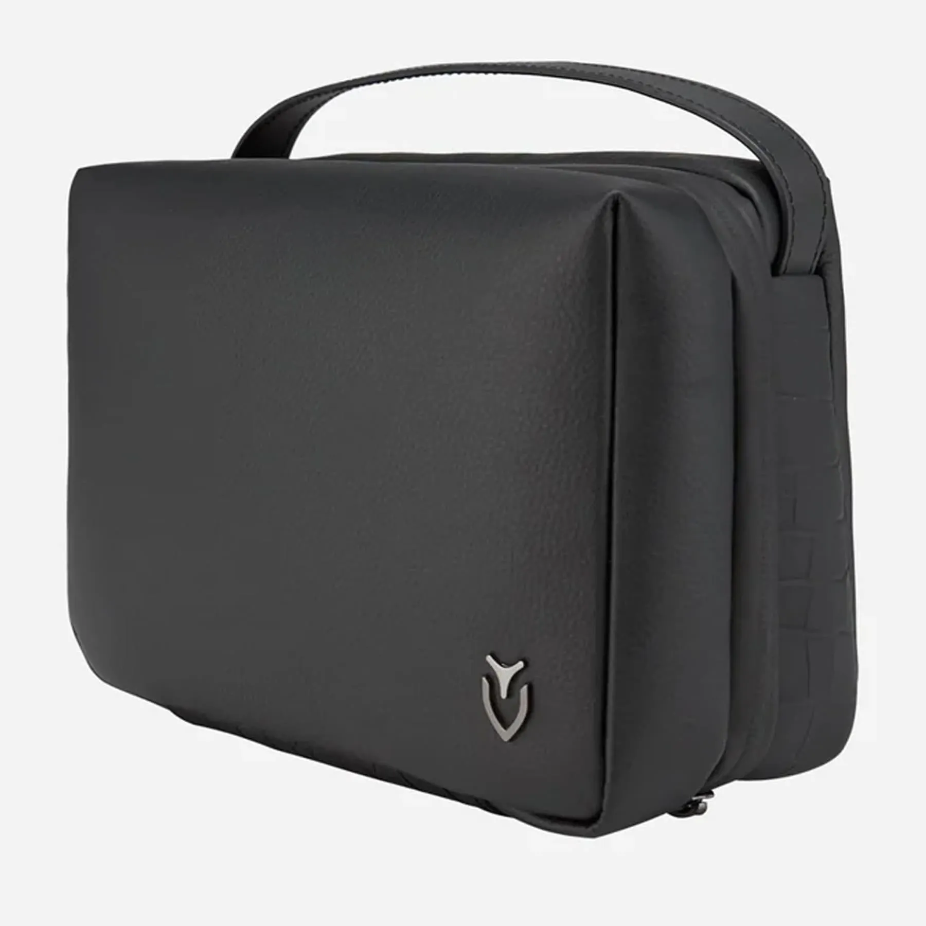 Signature Toiletry Bag Pebbled Black - 2025