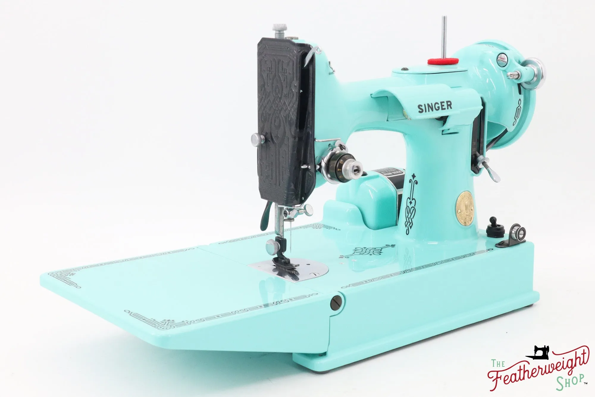 Singer Featherweight 221, RARE - Blackside, AG014*** - Fully Restored in Tiffany Blue