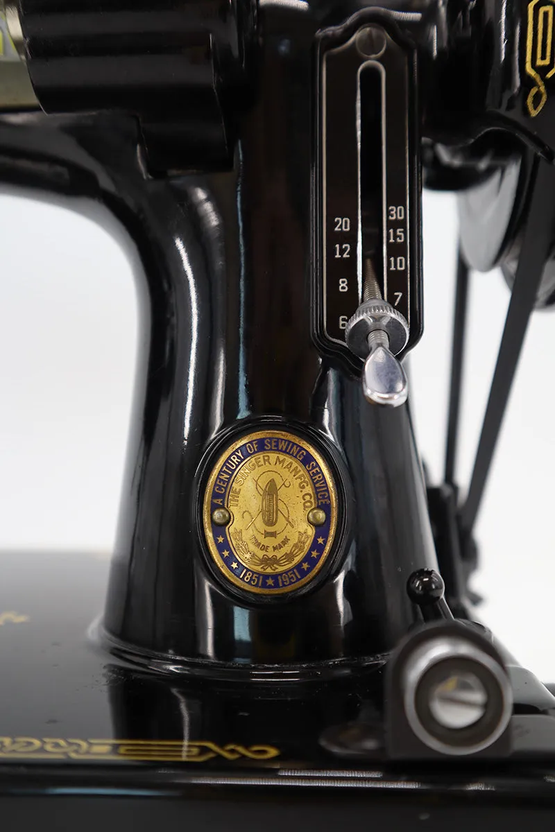 Singer Featherweight 221 Sewing Machine, Centennial: AJ917***