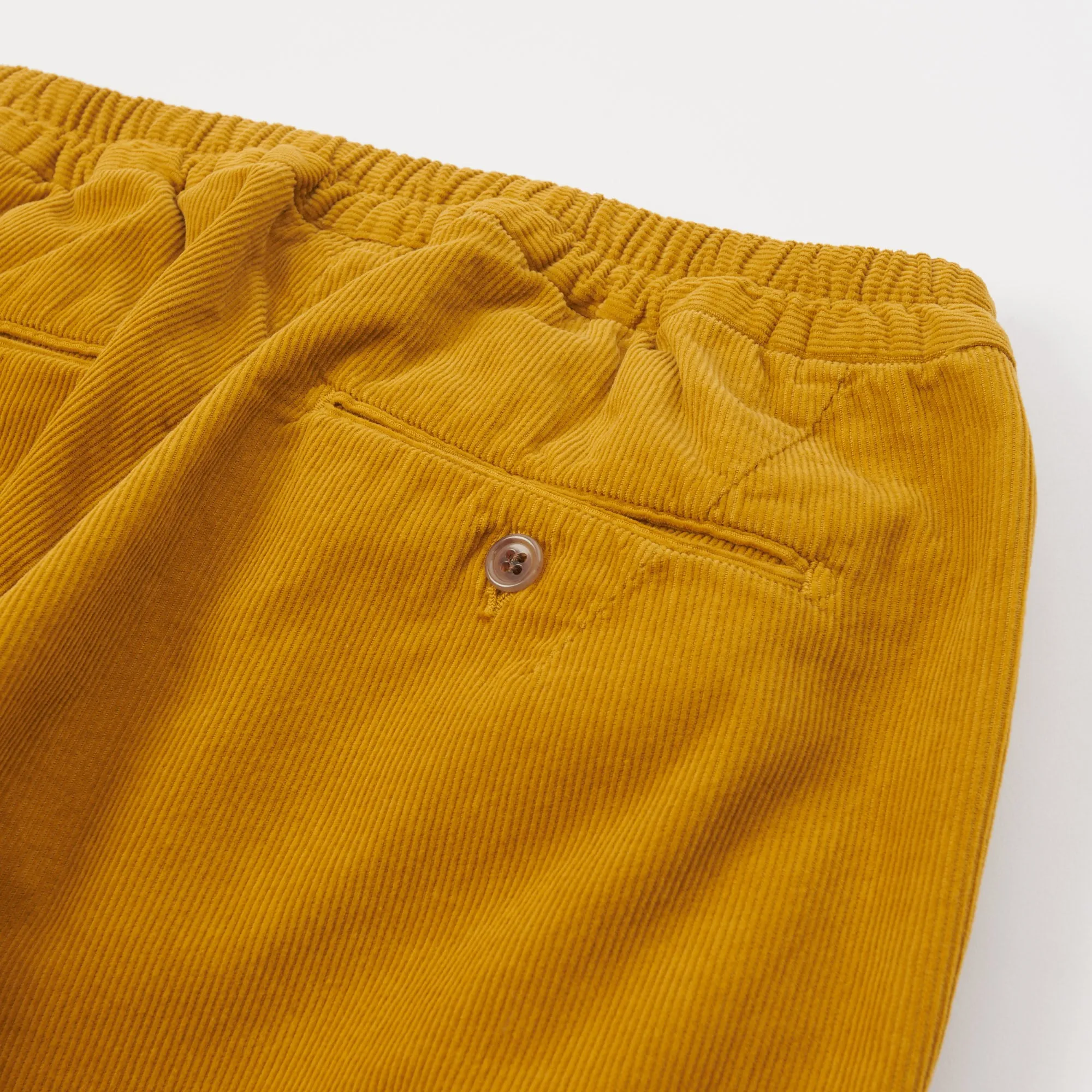 Spellbound 43-826H Corduroy Wide Tapered Trouser - Mustard
