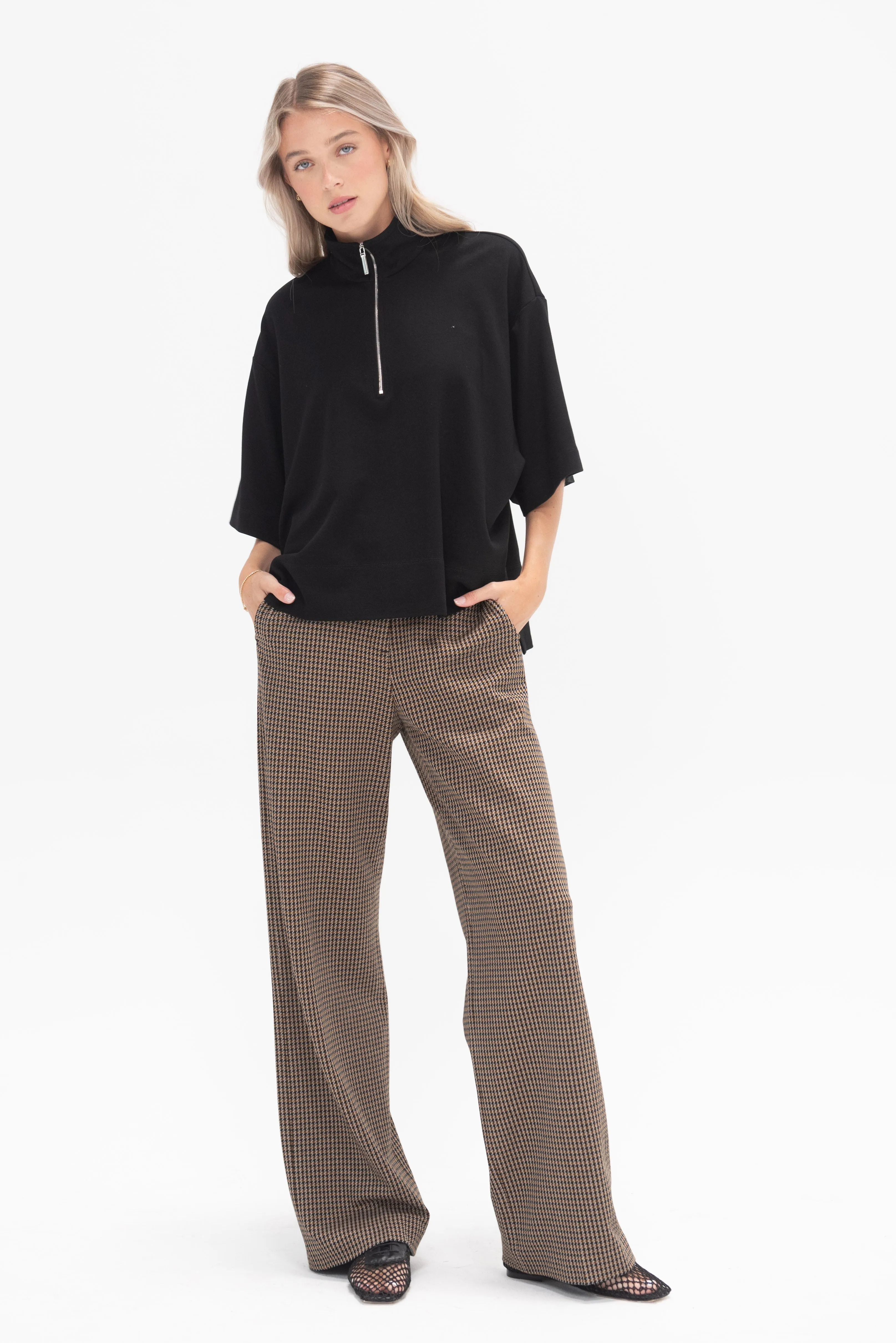 Straight Trouser, Houndstooth