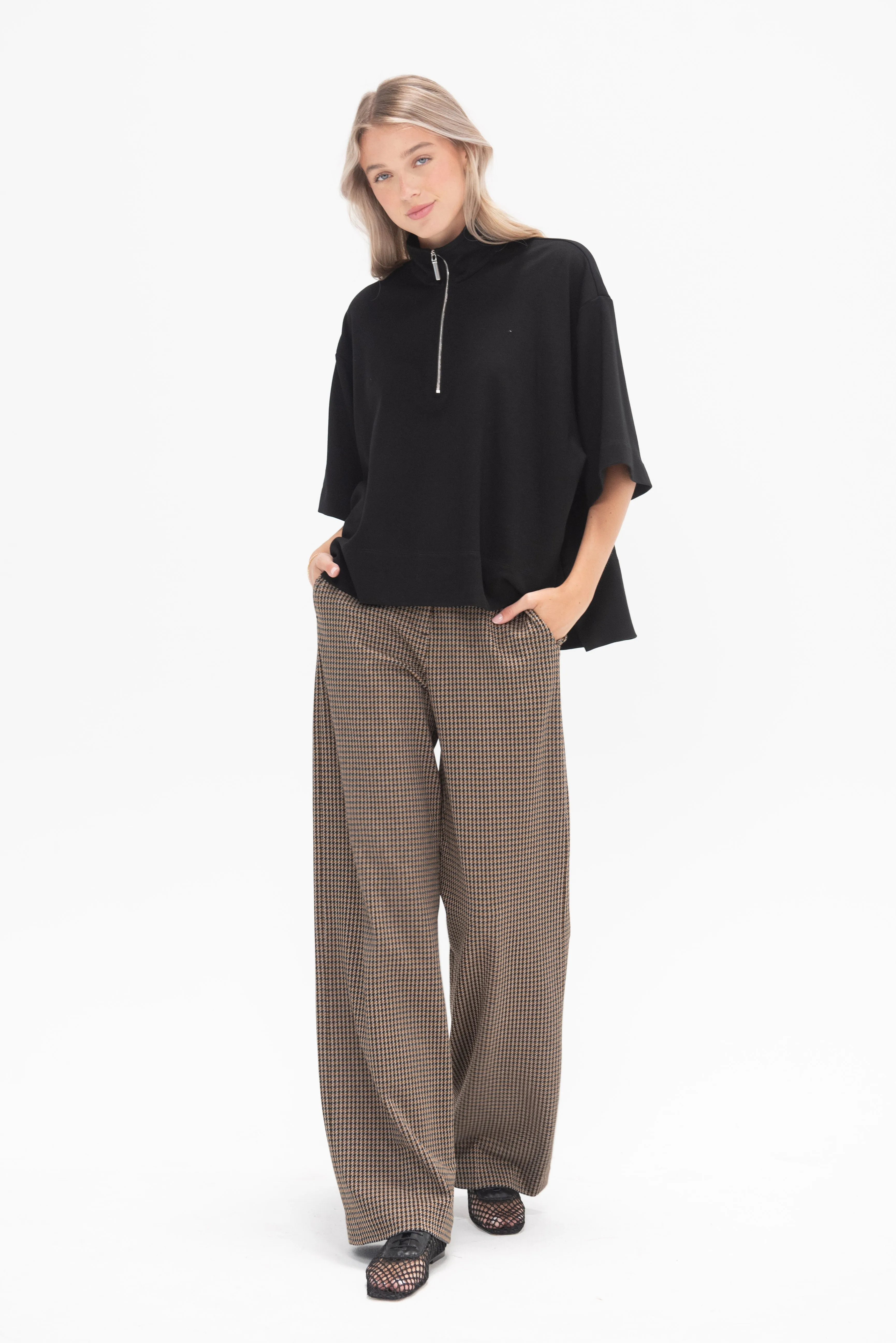 Straight Trouser, Houndstooth