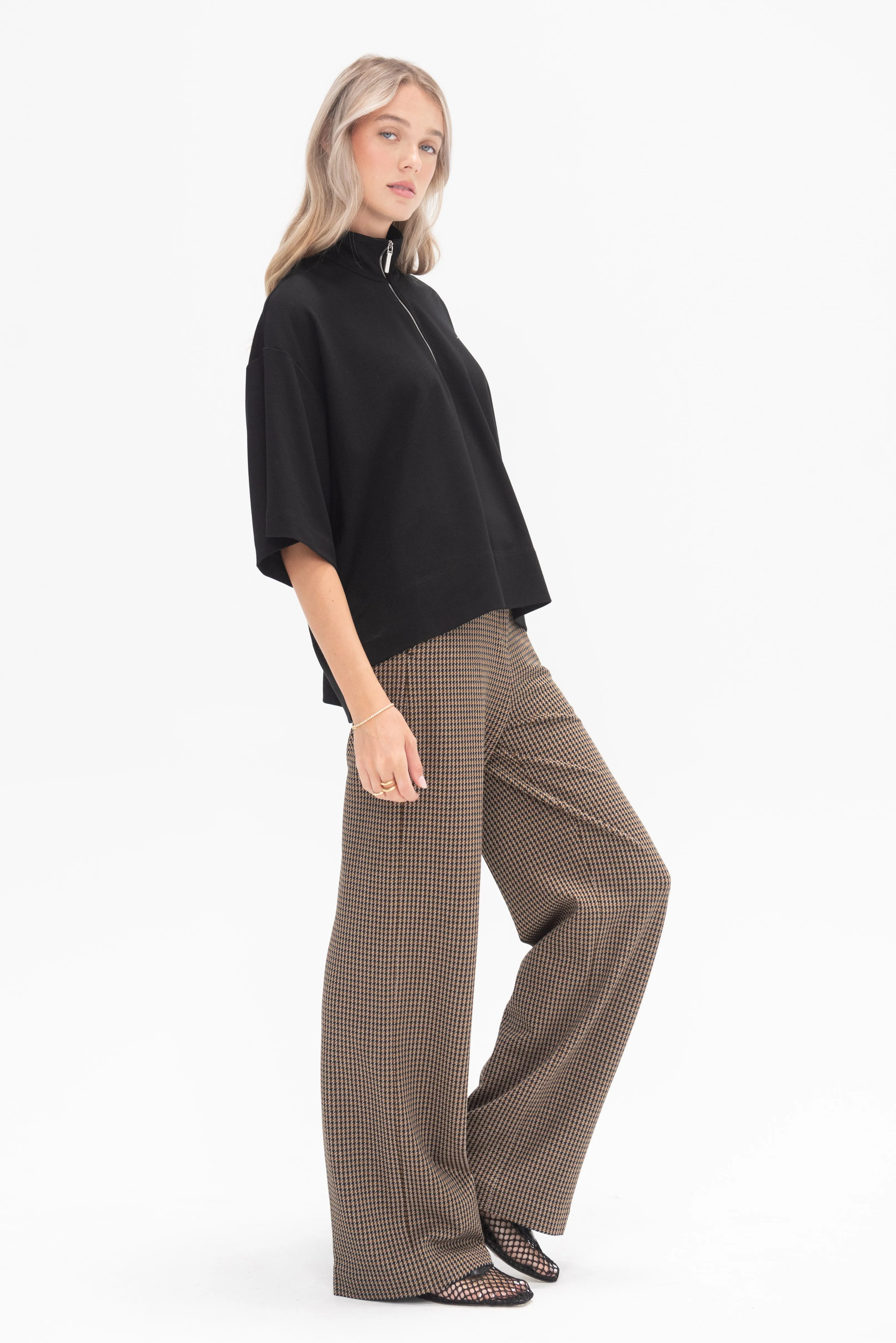 Straight Trouser, Houndstooth