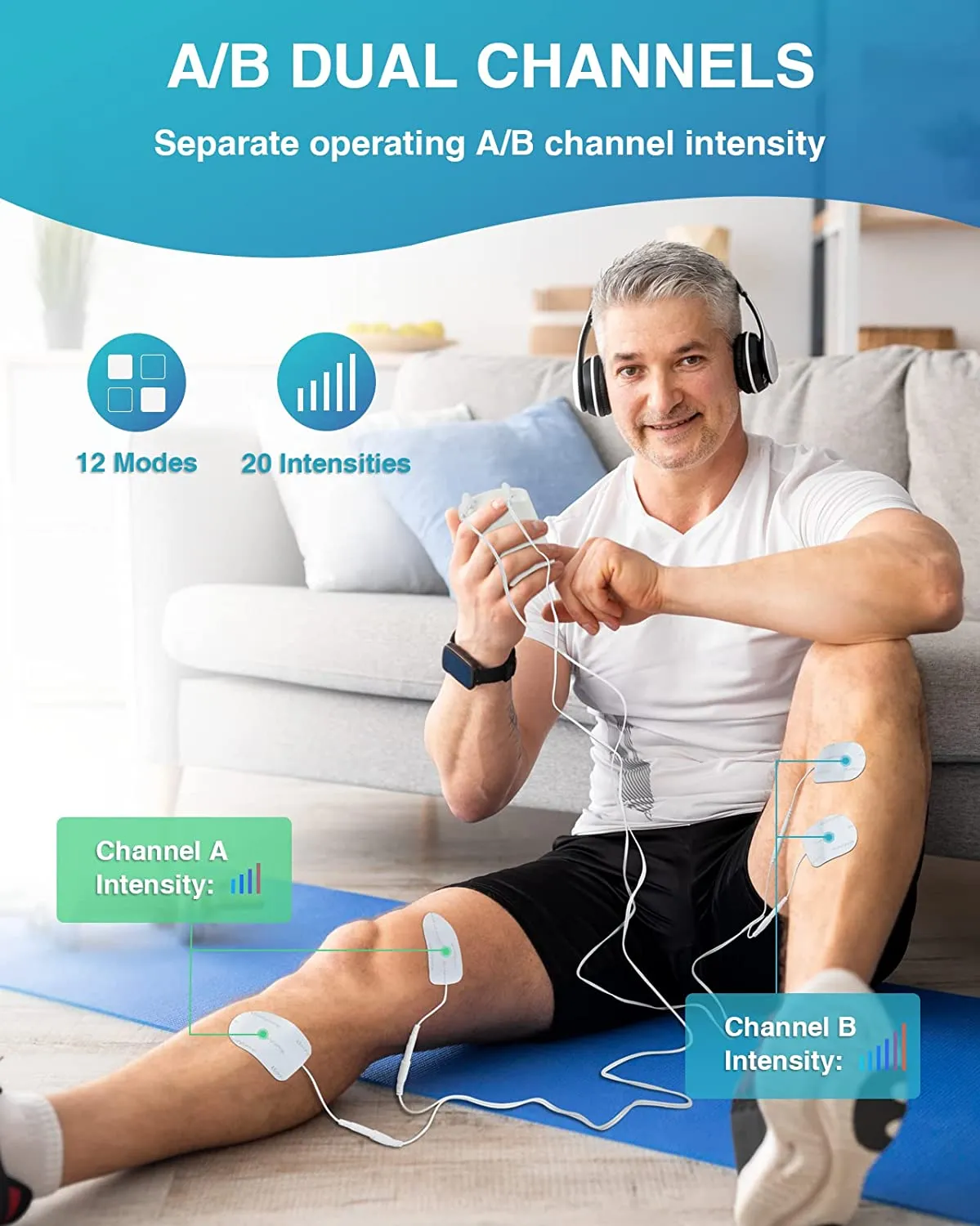 TENS Unit Muscle Stimulator for Pain Management