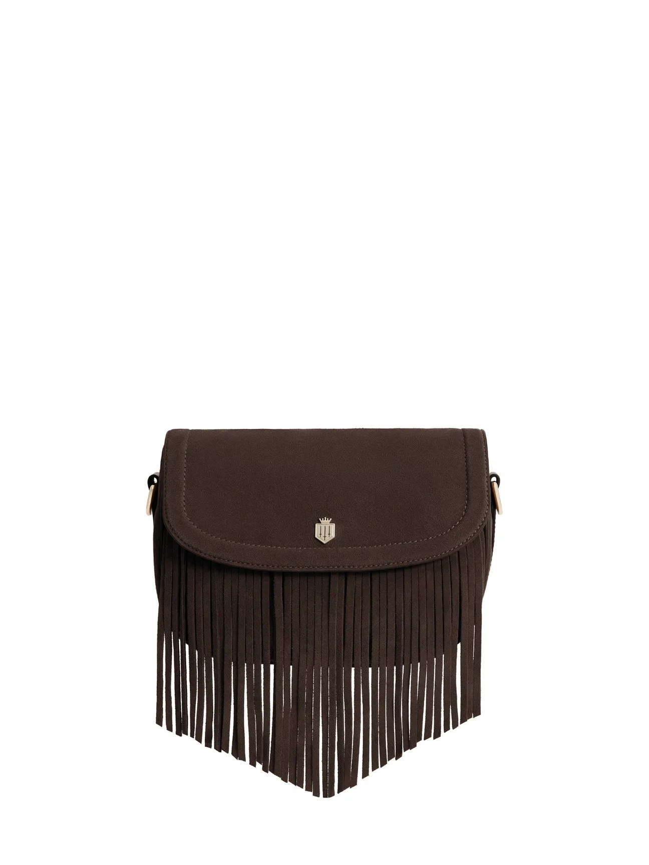 The Nashville
Women's Bag - Fringed Chocolate Suede
