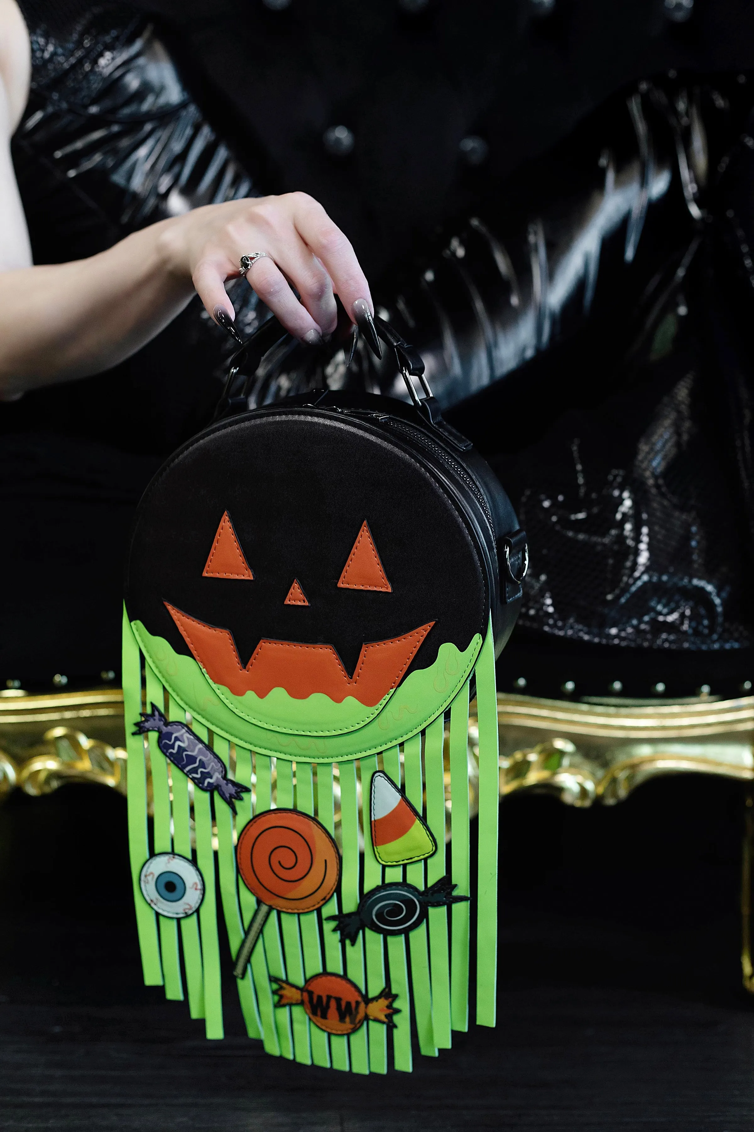 Weasel Wear Mini Pumpkin Barf Bag