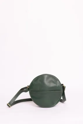 Zuri Circle Bag - Forest Green